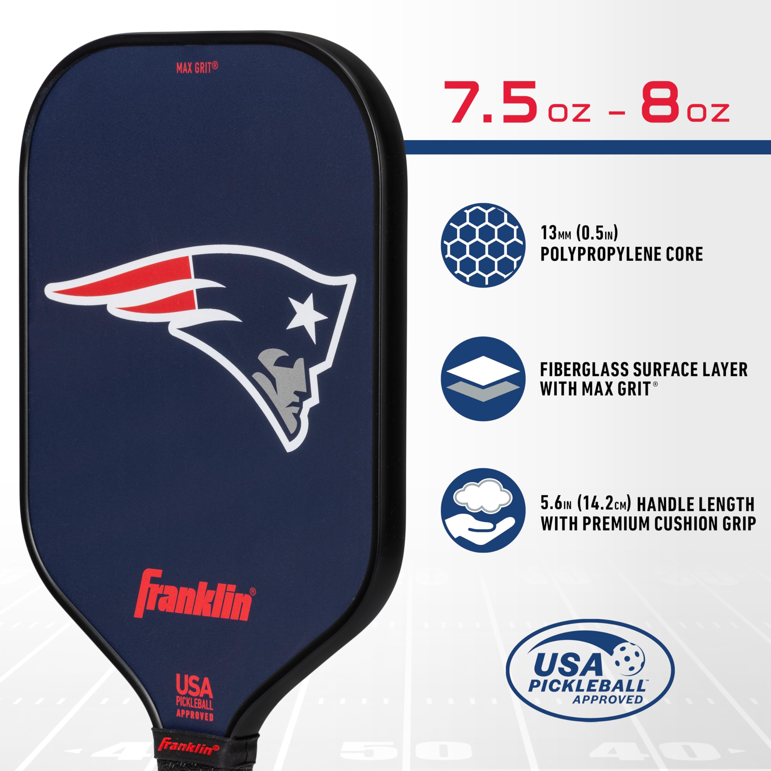 Foto 3 | Pickleball Paddle Franklin Sports Nfl New England Patriots - Venta Internacional.