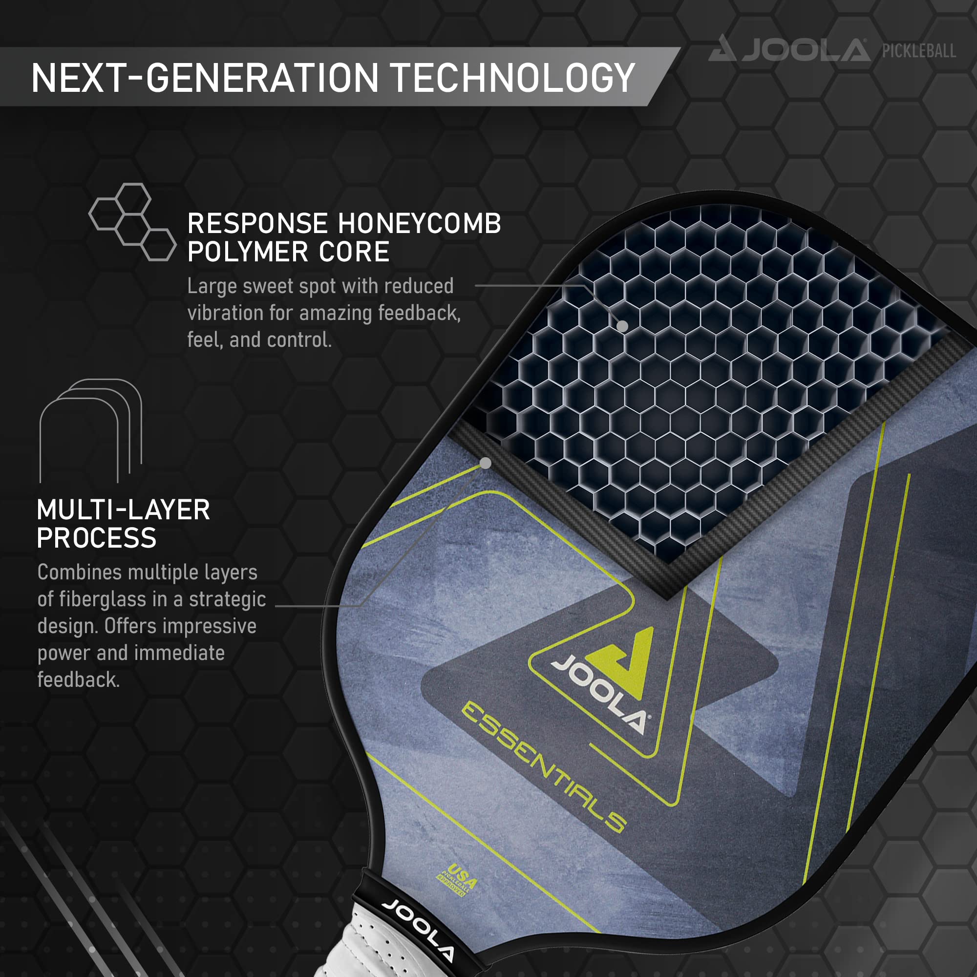 Foto 5 pulgar | Paleta De Pickleball Joola Essentials Performance Blue - Venta Internacional.