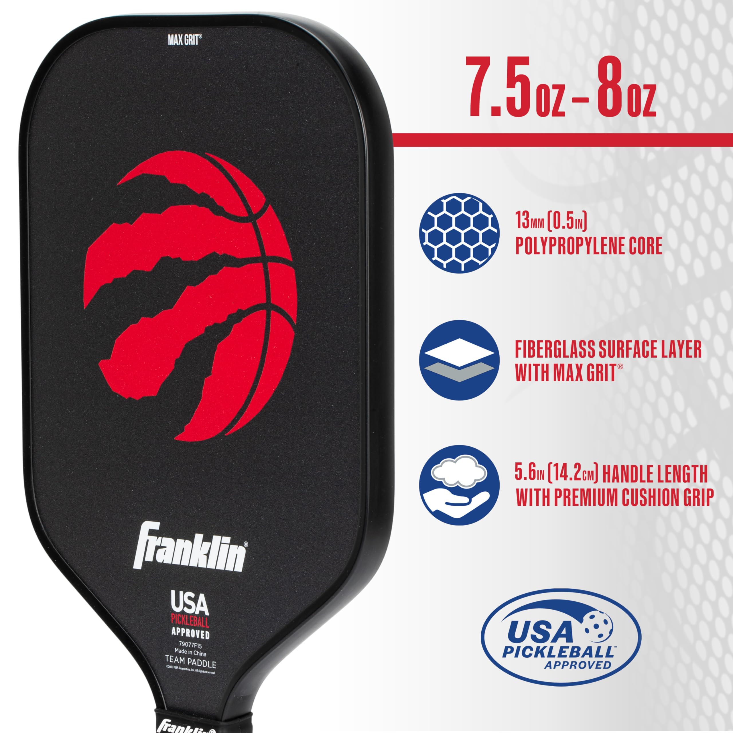 Foto 3 | Pickleball Paddle Franklin Sports Nba Toronto Raptors - Venta Internacional.
