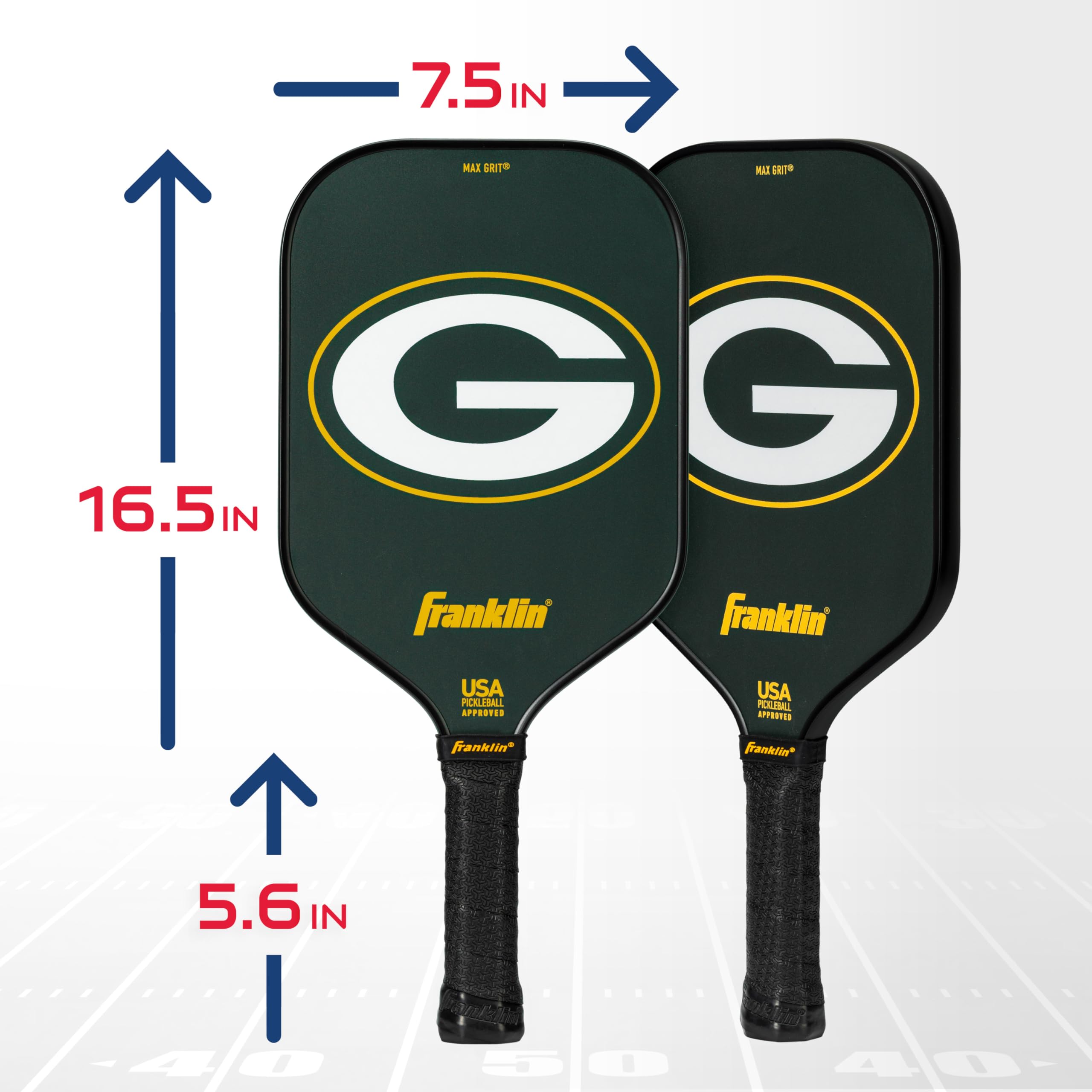 Foto 3 pulgar | Pickleball Paddle Franklin Sports Nfl Green Bay Packers - Venta Internacional.