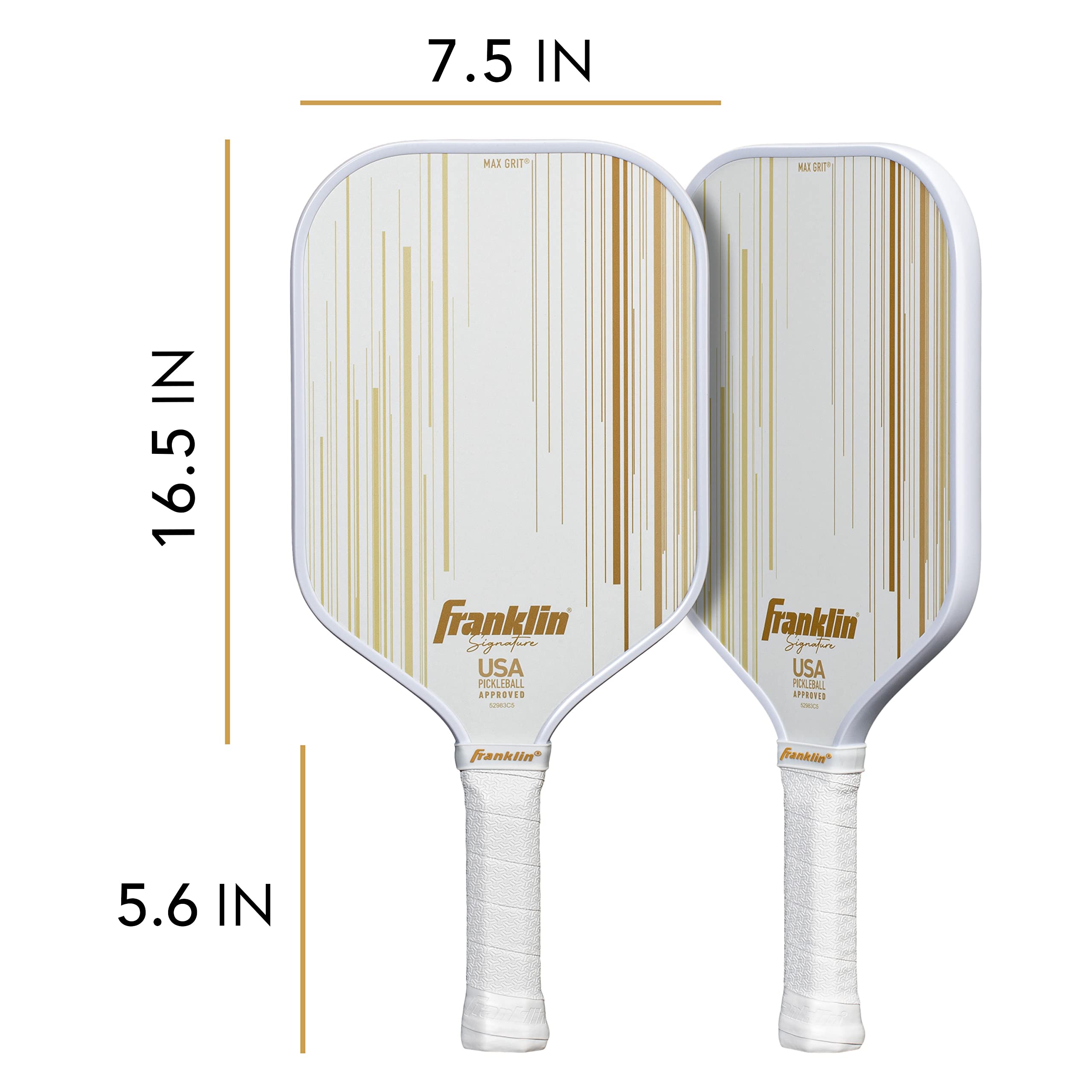 Foto 3 pulgar | Paleta De Pickleball Franklin Sports Signature Series Pro Gold - Venta Internacional.