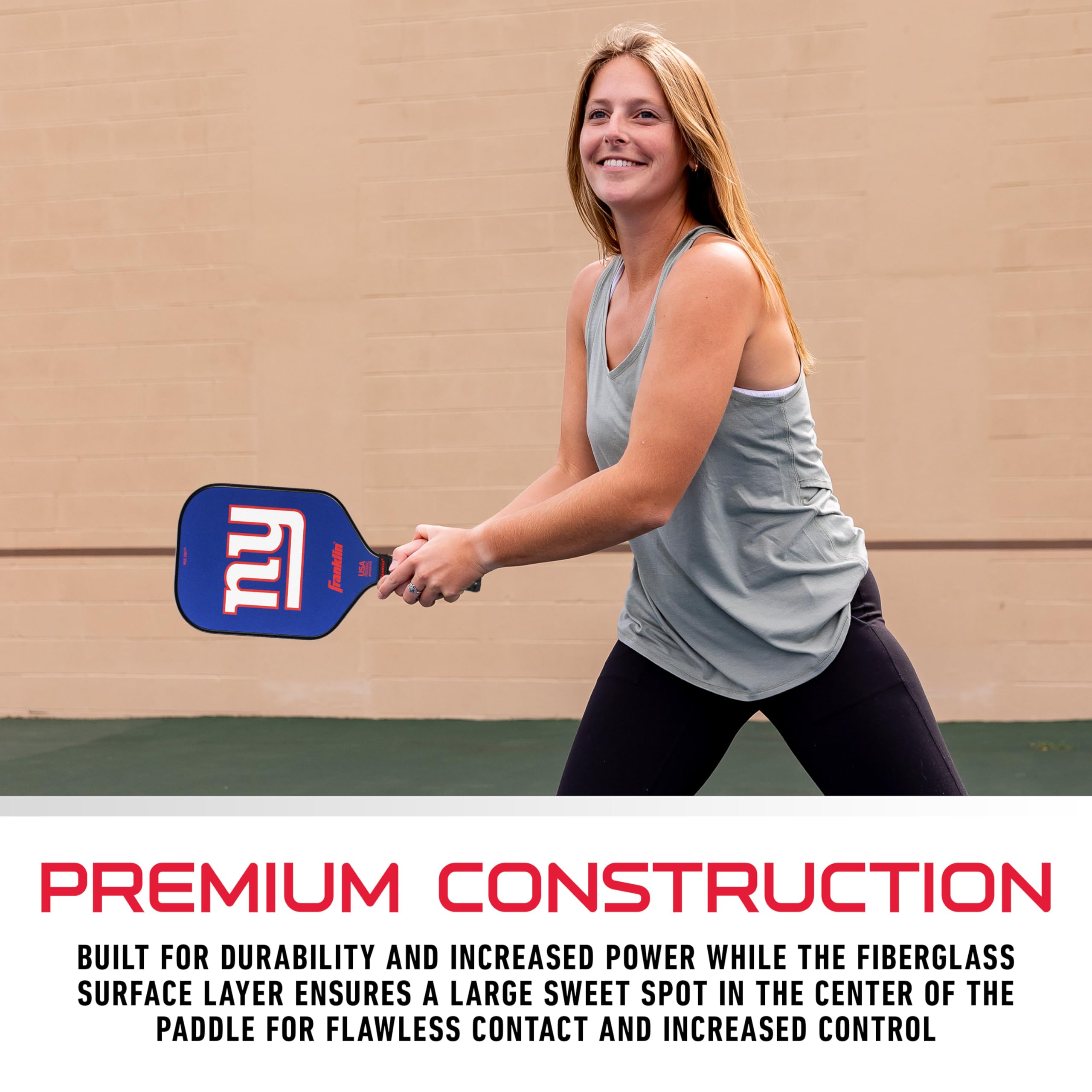 Foto 6 pulgar | Pickleball Paddle Franklin Sports Nfl New York Giants - Venta Internacional.