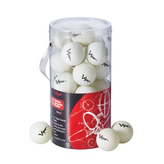 Foto 1 | Pelotas De Tenis De Mesa Viper, 40 Mm, 2 Estrellas, 24 Unidades, Color Blanco - Venta Internacional.
