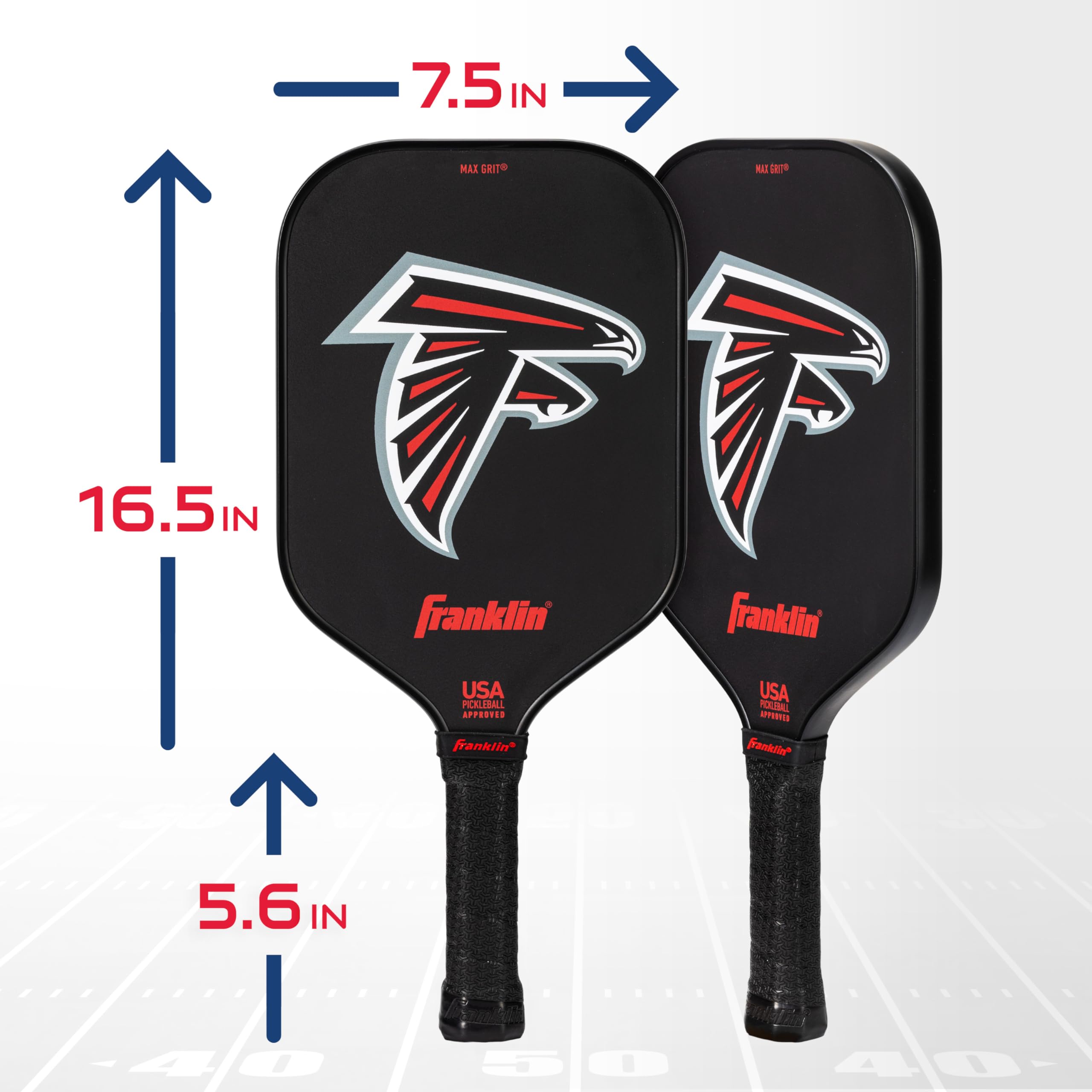 Foto 3 pulgar | Pickleball Paddle Franklin Sports Nfl Atlanta Falcons - Venta Internacional.