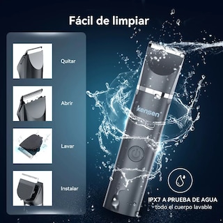 Foto 4 | Rasuradora BELUG color Negro Afeitadora Eléctrica Corporal y Zonas Íntimas
