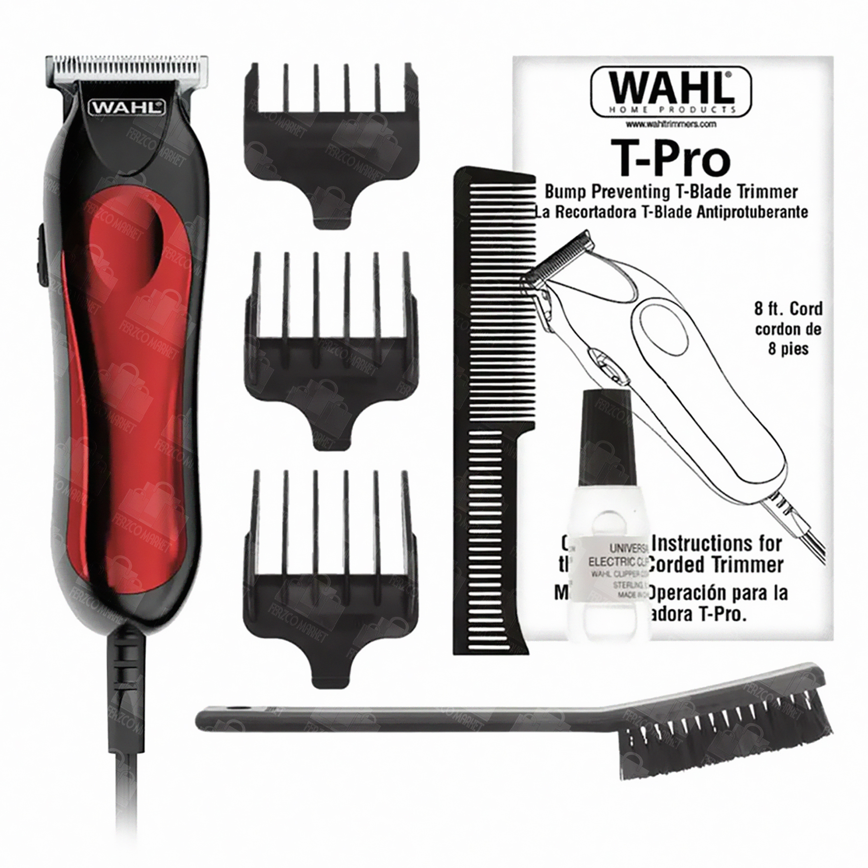 Foto 3 pulgar | Rasuradora Terminadora Wahl Home T-pro 7 Piezas