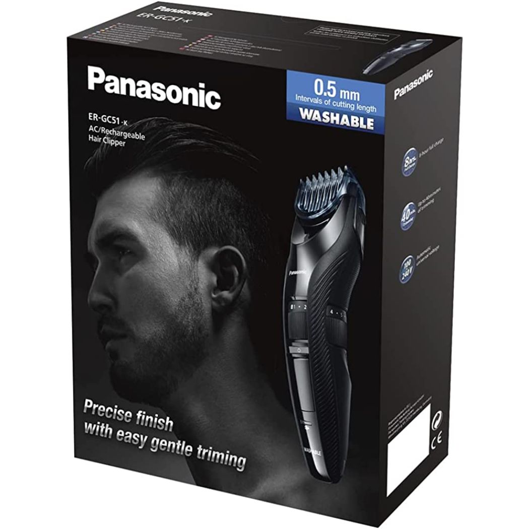 Foto 4 | Rasuradora Eléctrica Panasonic Er-gc51-k581 1-10mm/recargable