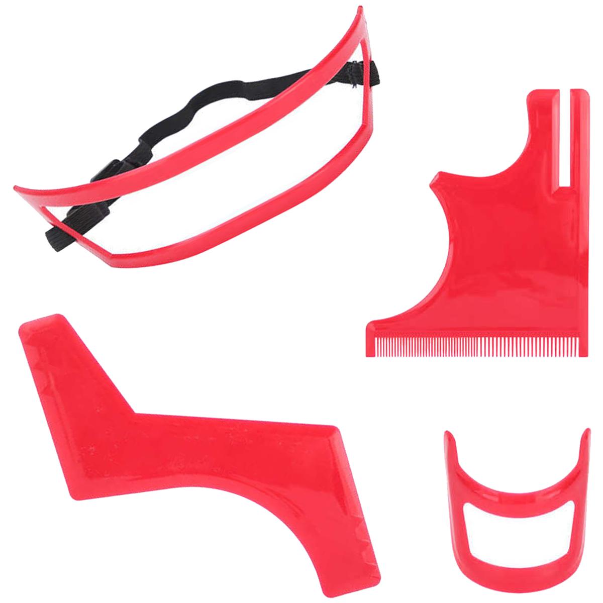 Kit Delineador Barba High Monaco Mxwpk-001 1 Pieza Rojo