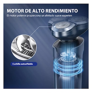 Foto 3 | Rasuradora Eléctrica Recargable Txd-x2 Azul 110v/220v Azul