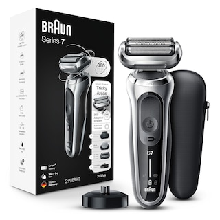 Foto 1 | Maquinilla De Afeitar Eléctrica Braun Series 7 7032cs Flex Para Hombre Plateada - Venta Internacional.