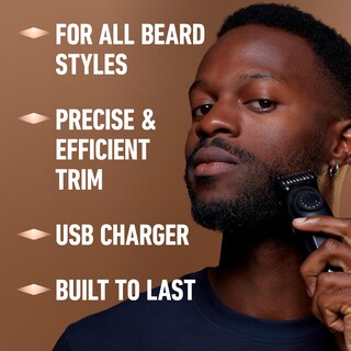 Foto 7 | Recortadora De Barba King C. Gillette Inalámbrica Para Hombre Con Kit Azul - Venta Internacional.