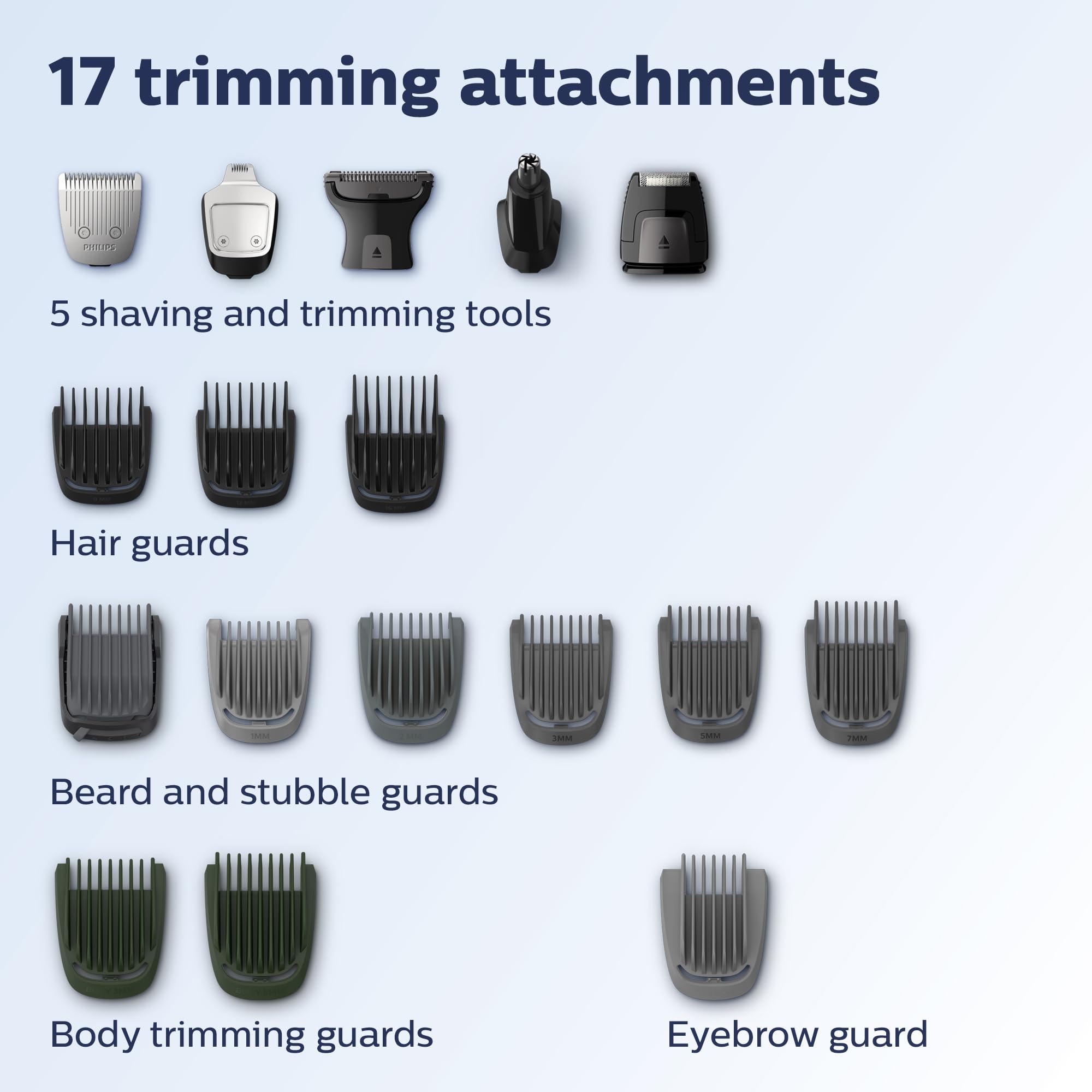 Foto 5 pulgar | Kit de Aseo Philips Norelco Multigroom Series 9000 para Hombre - Venta Internacional