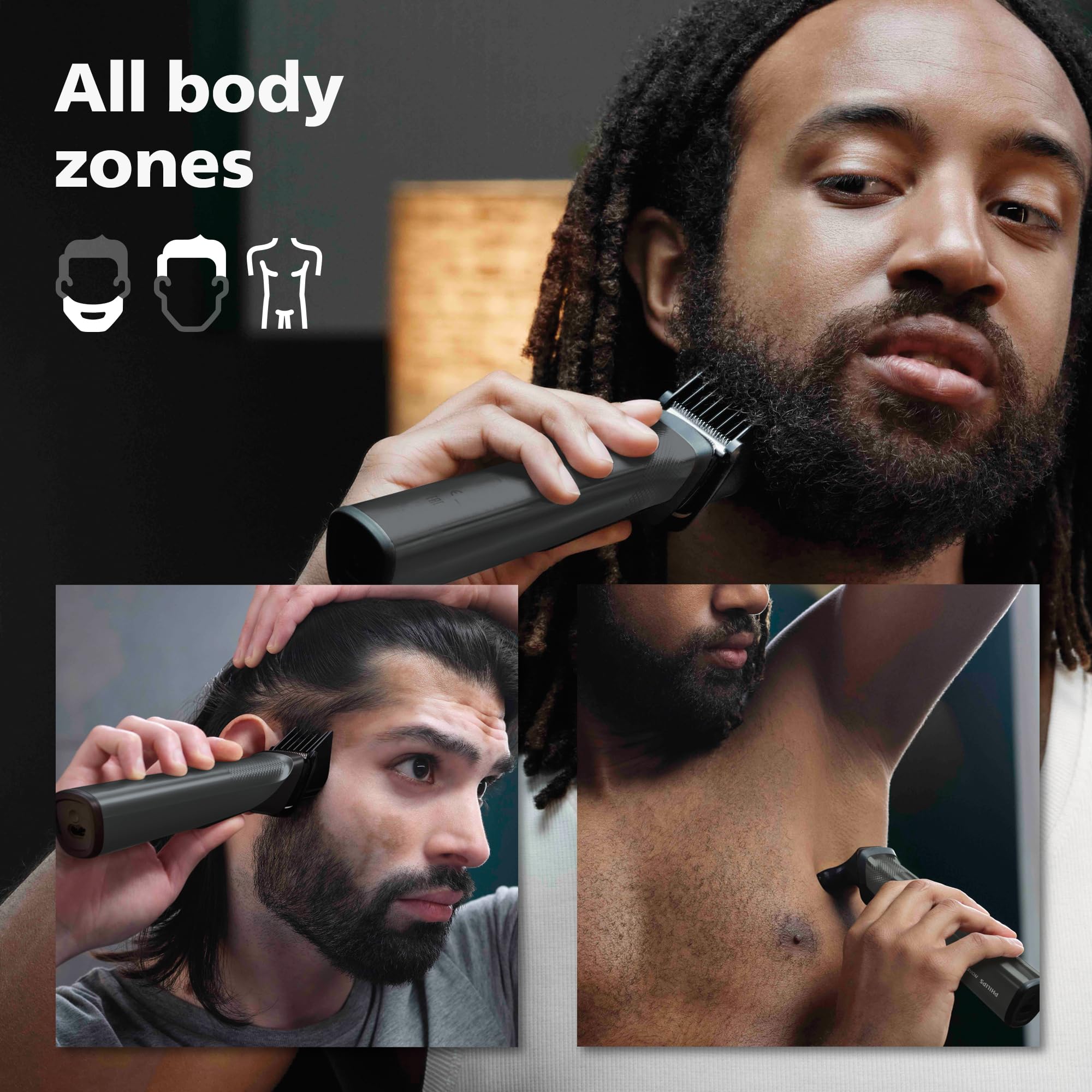 Foto 7 pulgar | Kit de Aseo Philips Norelco Multigroom Series 9000 para Hombre - Venta Internacional