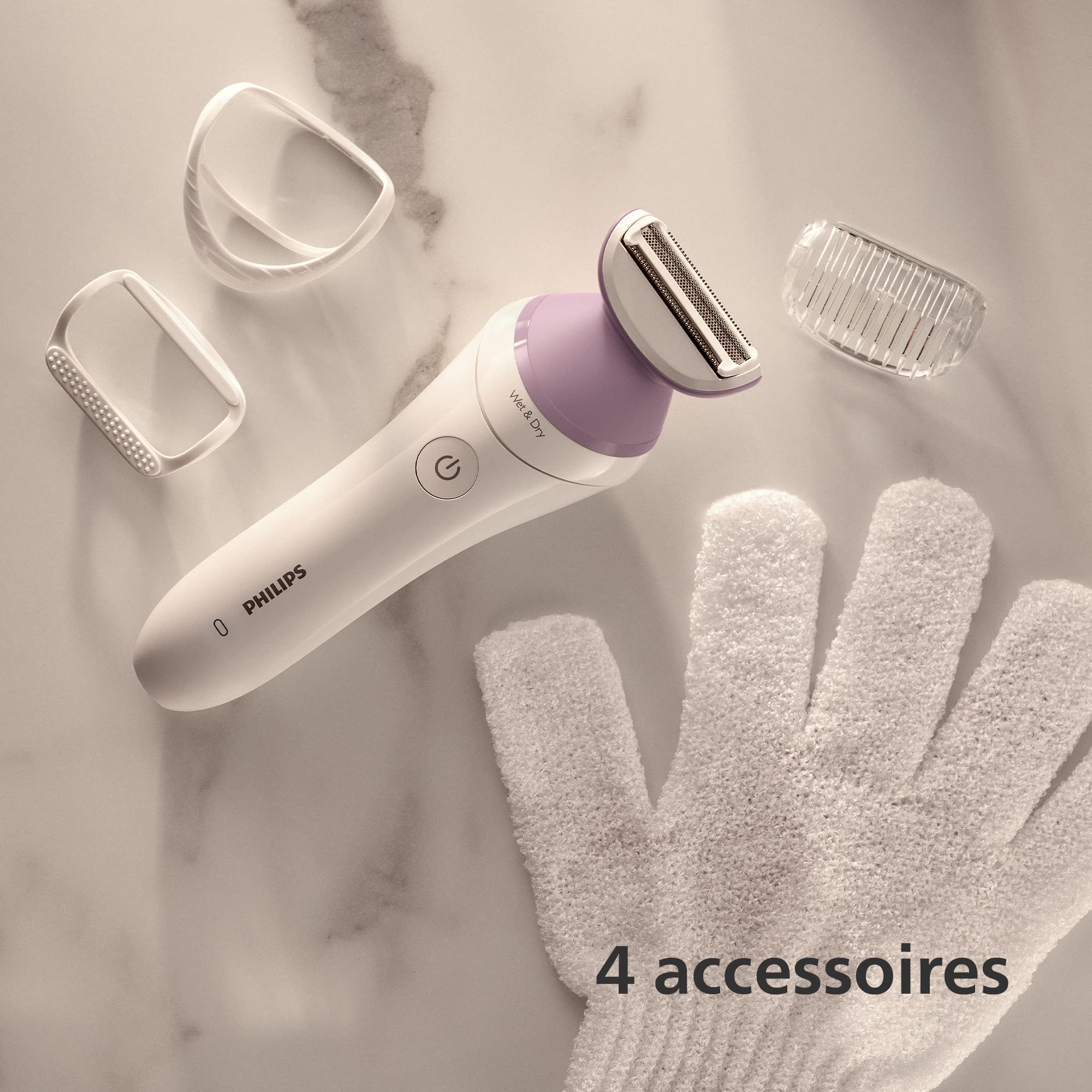 Foto 6 pulgar | Afeitadora Philips Lady Shaver Portátil con Accesorios-Venta Internacional