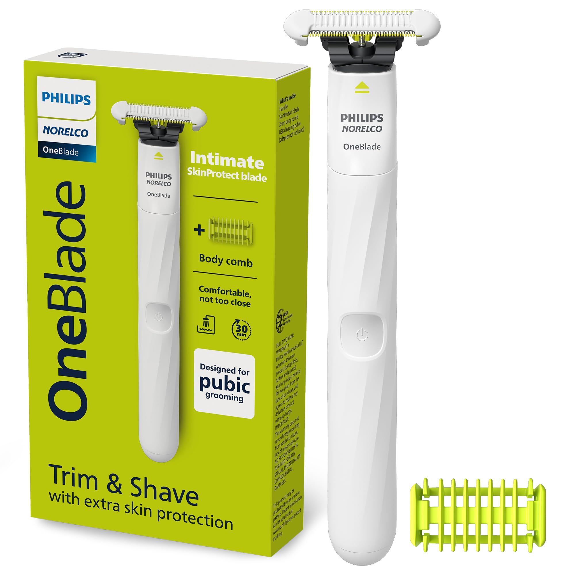 Recortadora Philips Norelco Oneblade Qp1924/70 Unisex - Venta Internacional