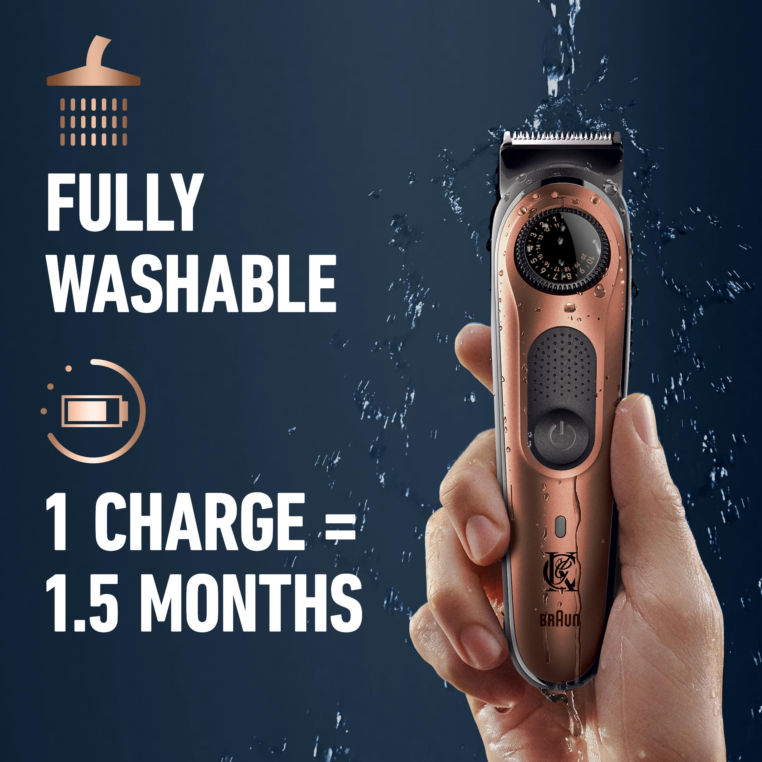 Foto 8 pulgar | Recortadora Gillette King C. Pro 40 Ajustes - Venta Internacional