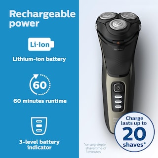 Foto 4 | Afeitadora Philips Norelco Caretouch S3242/90 Recargable - Venta Internacional