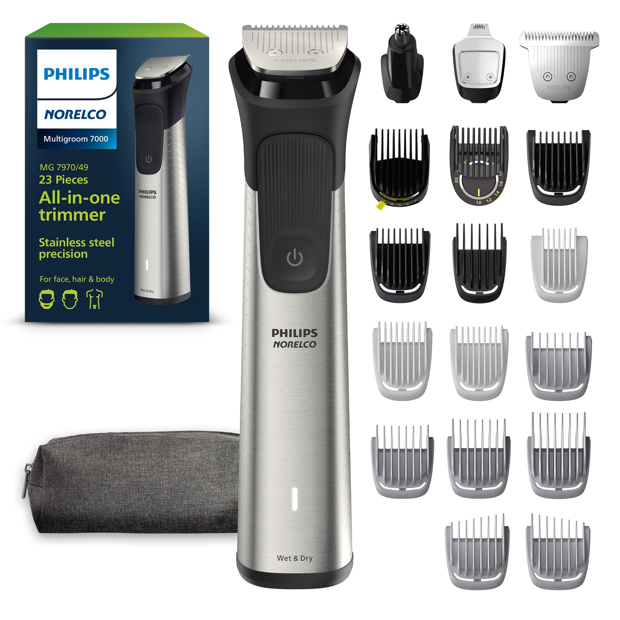 Foto 2 pulgar | Kit de Aseo Philips Norelco Multigroom Series 7000 Mg7970/49 - Venta Internacional