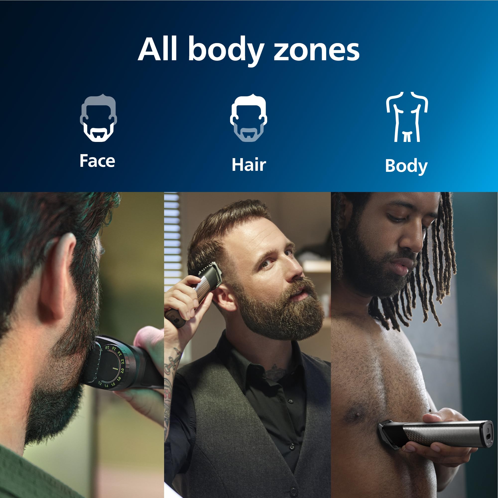 Foto 2 | Kit de Aseo Philips Norelco Multigroom Series 7000 Mg7970/49 - Venta Internacional
