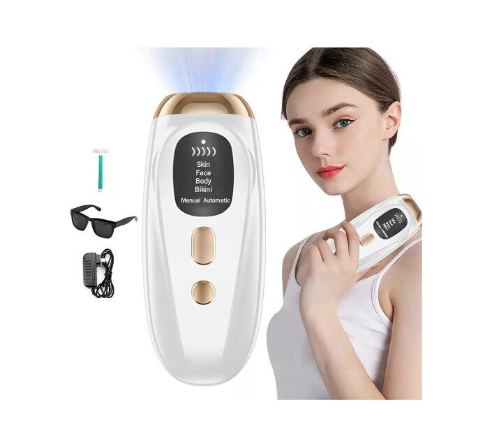 Depilador Laser De Luz Pulsada Para Rostro Y Cuerpo