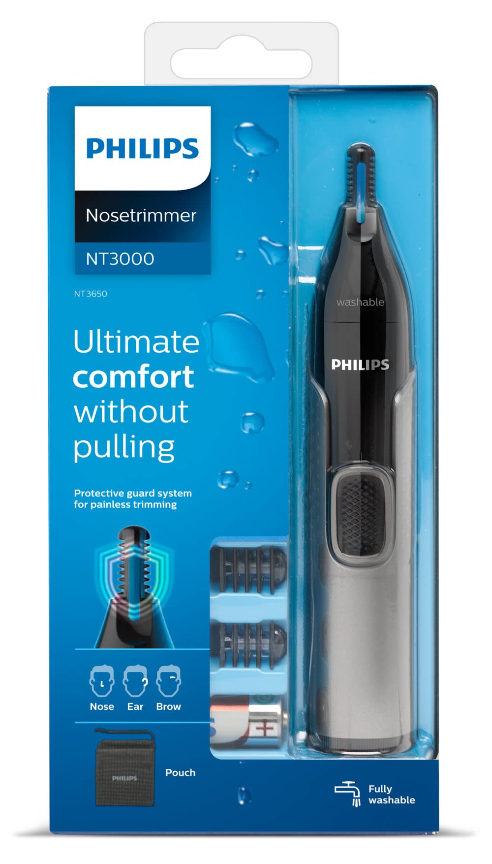 Foto 5 pulgar | Recortadora De Nariz Philips Series 3000 Nt3650/26 Para Nariz Y Orejas - Venta Internacional.