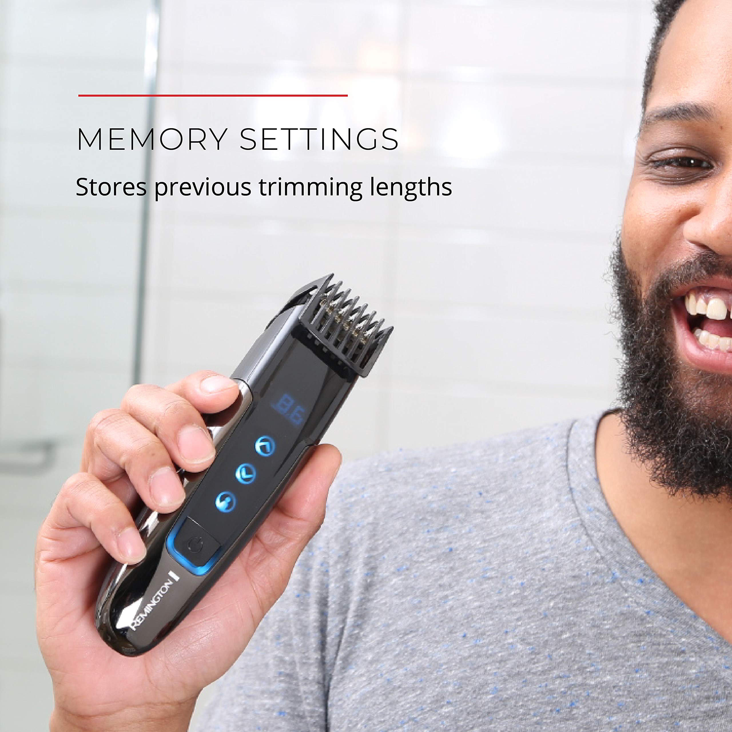 Foto 7 pulgar | Recortadora de Barba Remington Mb4700 Smart con Ajustes de Memoria - Venta Internacional