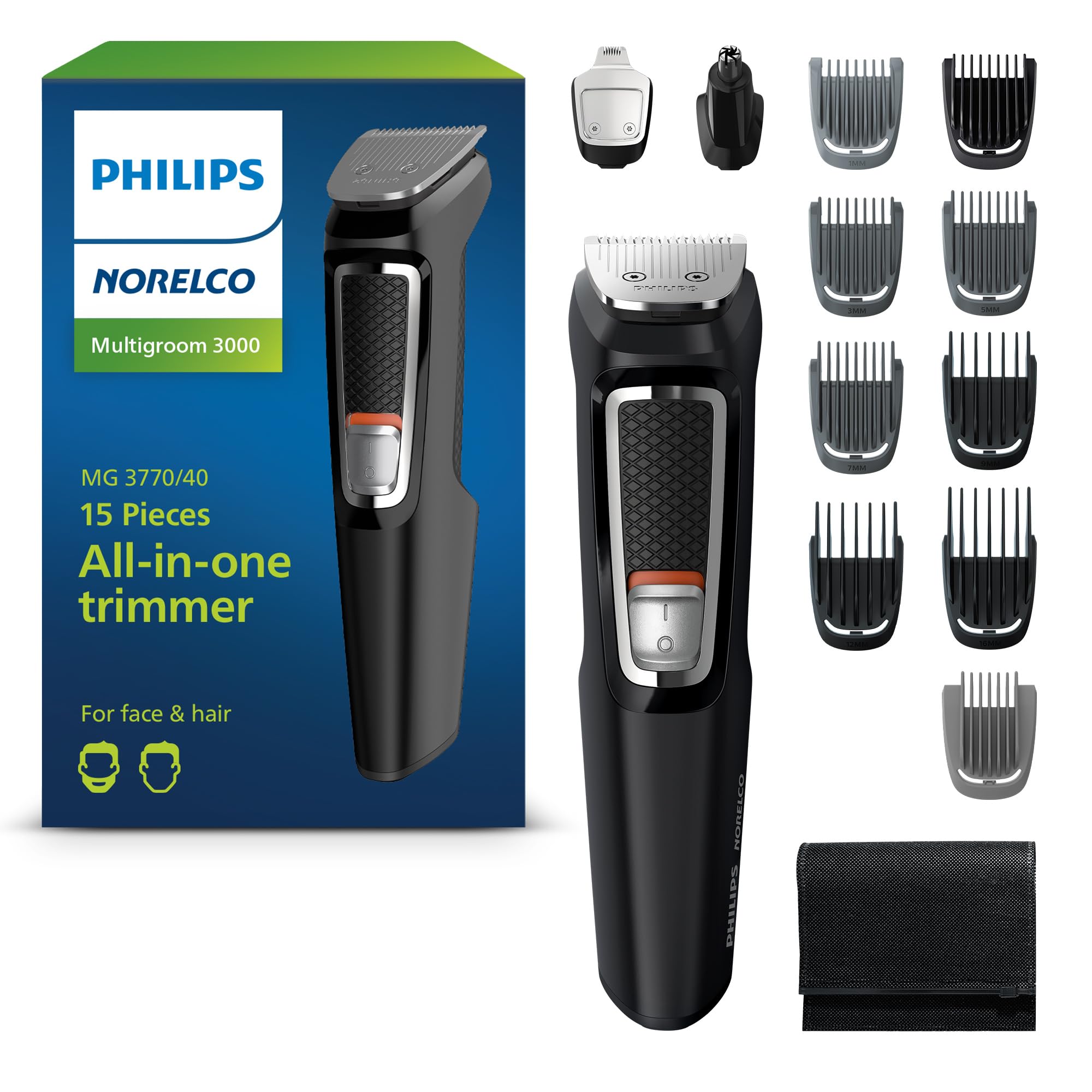 Foto 1 | Recortadora de Pelo Philips Norelco Multigroom Mg3770/40 - Venta Internacional