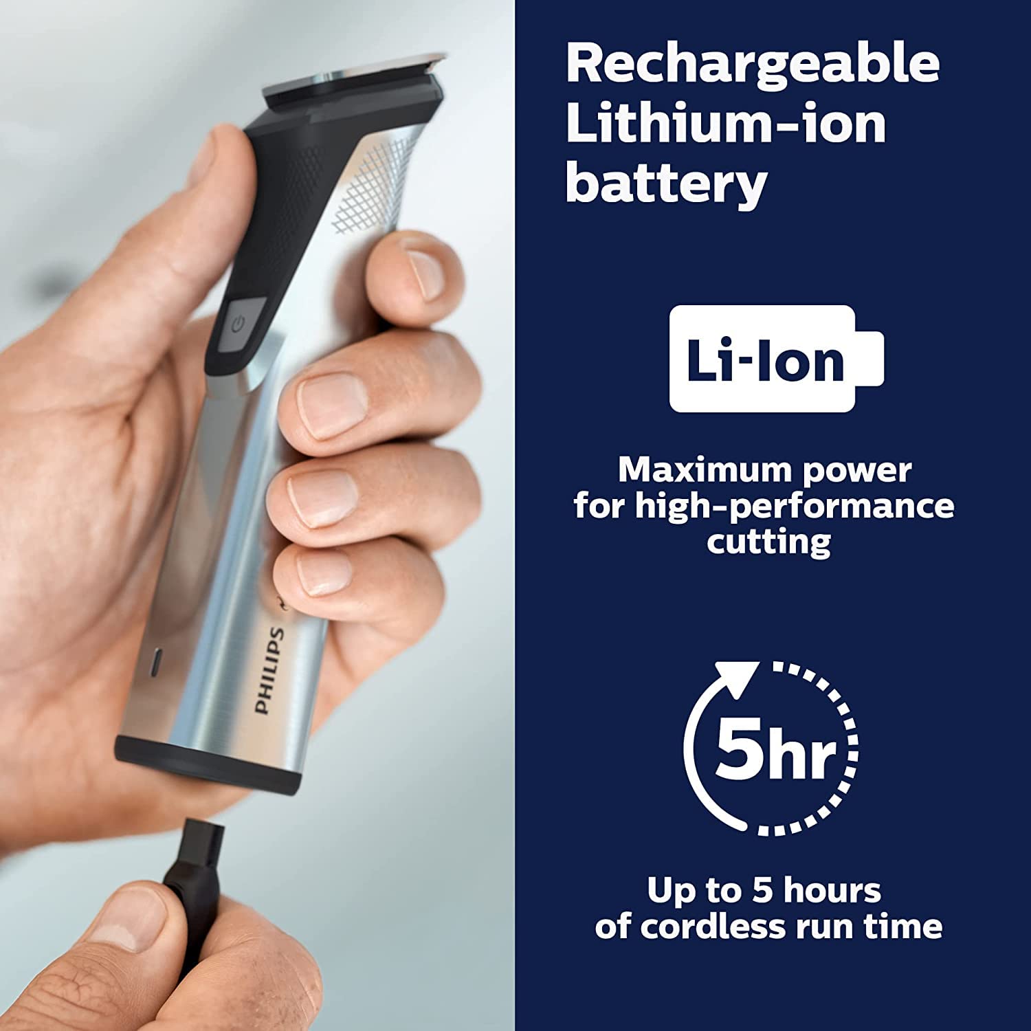 Foto 6 pulgar | Recortadora Philips Multi Groom 7000 Mg7770 Con 23 Piezas - Venta Internacional.