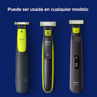 Foto 5 | Cuchilla Híbrida Para Philips Oneblade Qp220/51, Color Plateado - Venta Internacional.