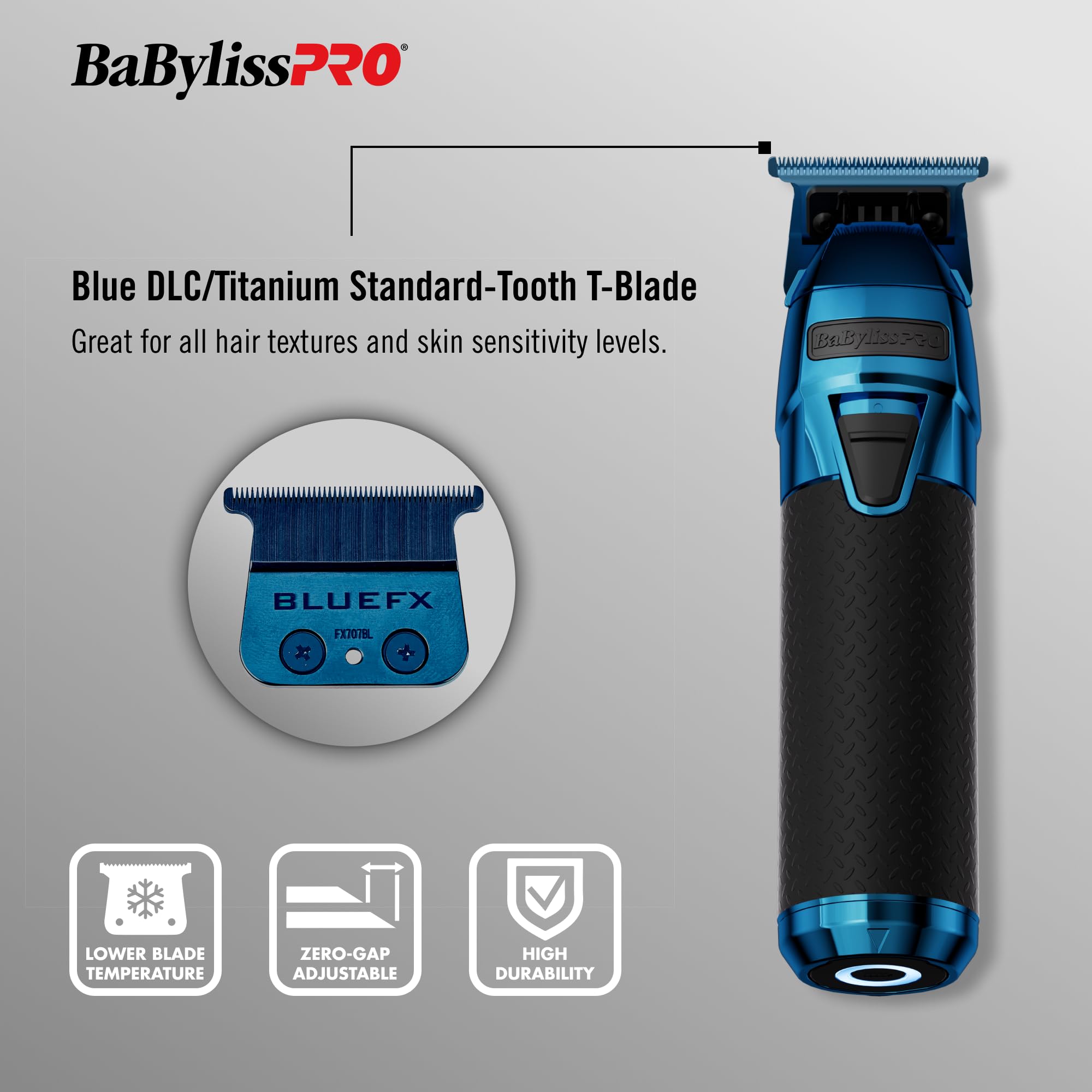 Foto 4 pulgar | Recortadora Babylisspro Fxone Bluefx Con Motor Sin Escobillas N1 - Venta Internacional.