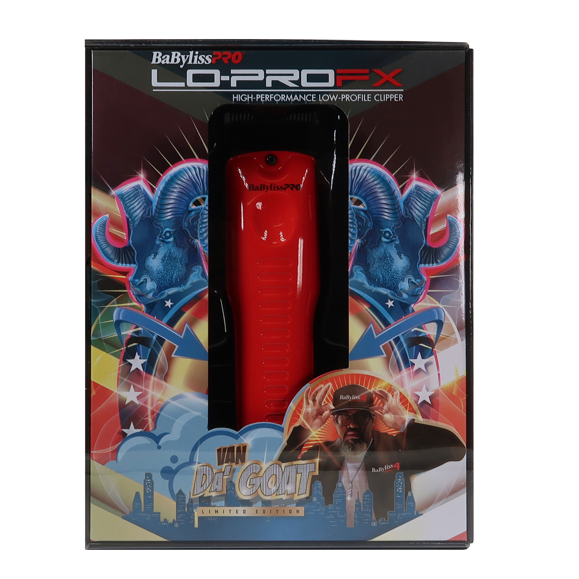Foto 4 pulgar | Recortadora De Nariz Clipper Babyliss Pro Lo-pro Fx Van Da' Goat + - Venta Internacional.