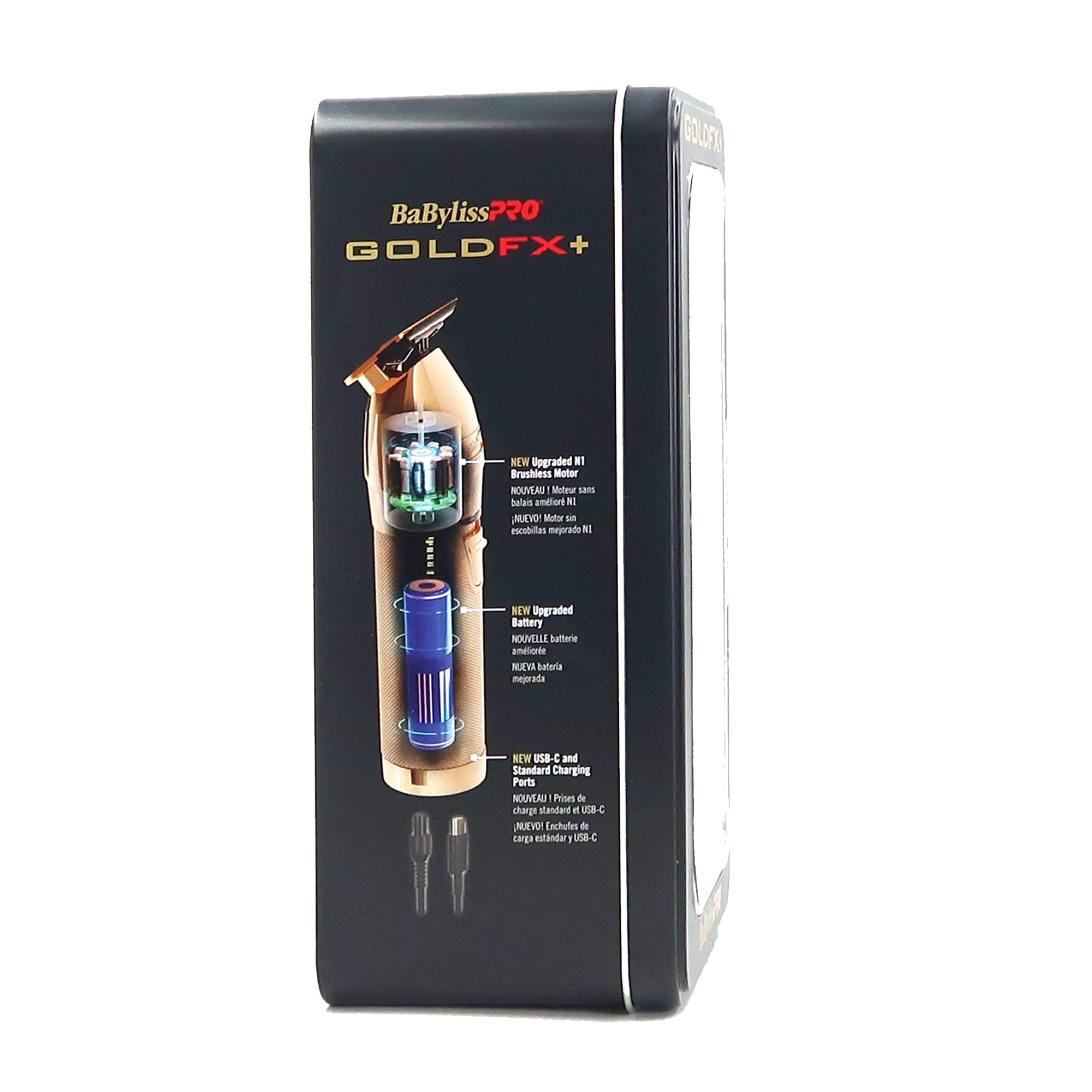Foto 7 pulgar | Recortadora De Pelo Outlining Babyliss Pro Goldfx+ Lithium Gold - Venta Internacional.