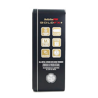 Foto 7 | Recortadora De Pelo Outlining Babyliss Pro Goldfx+ Lithium Gold - Venta Internacional.