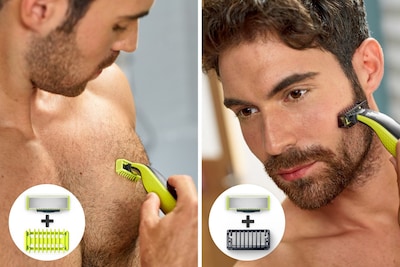 Foto 6 | Recortadora Philips Norelco Oneblade Face + Body Qp2630/72 - Venta Internacional.