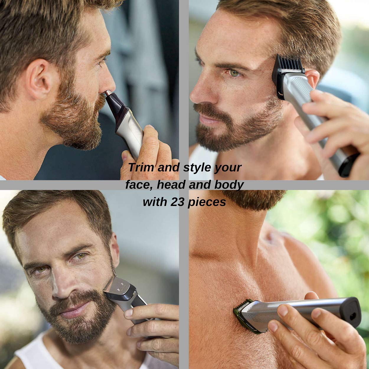 Foto 5 pulgar | Kit De Cuidado De Barba Philips Norelco Multigroom Con Recortador - Venta Internacional.