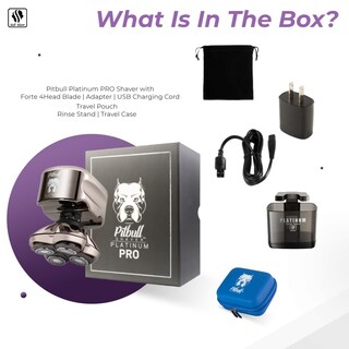Foto 3 | Afeitadora De Cabeza Skull Shaver Pitbull Platinum Pro Para Hombre - Venta Internacional.