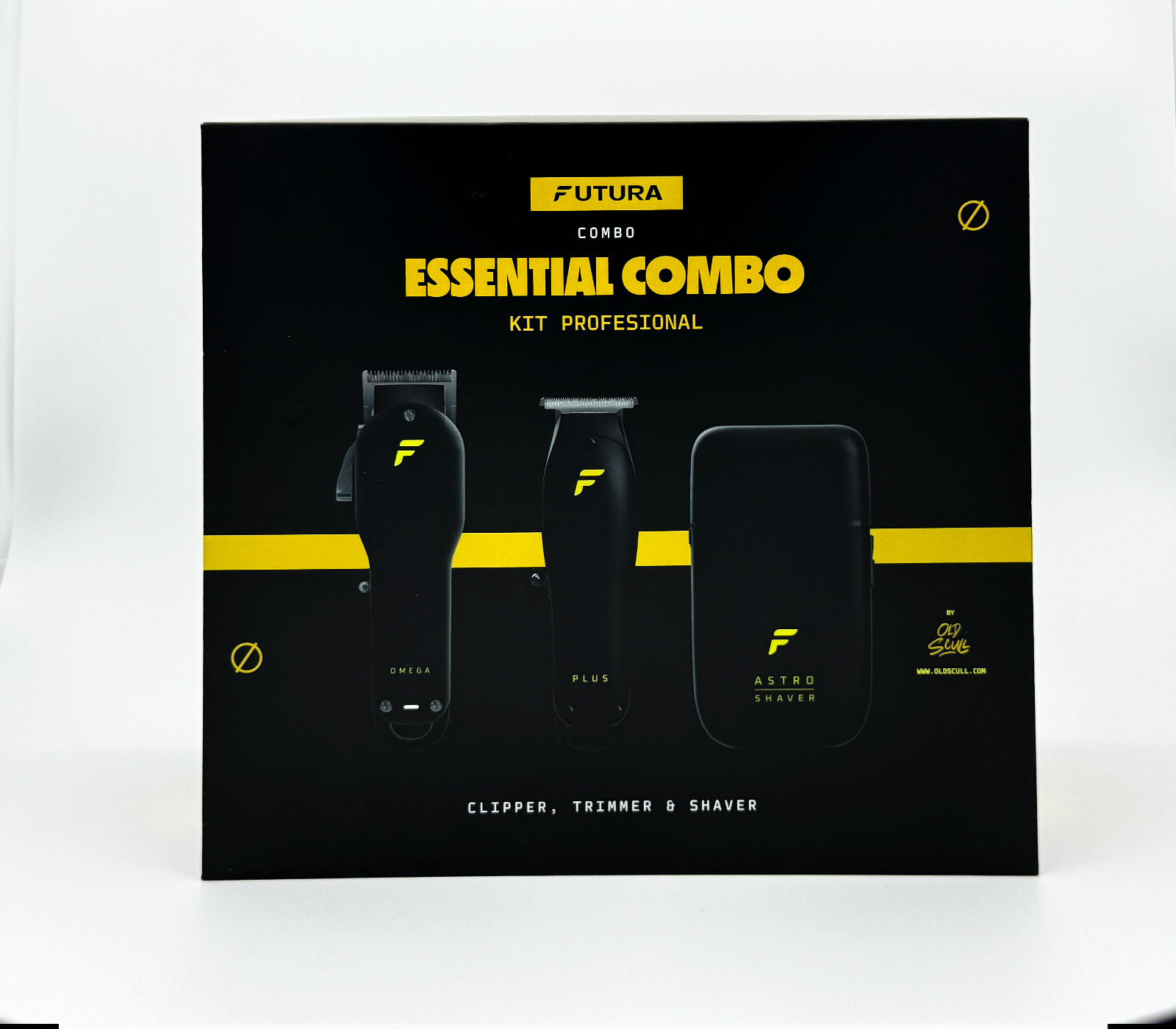 Foto 5 | Essential Combo Old Scull Clipper, Trimmer + Shaver Barberia