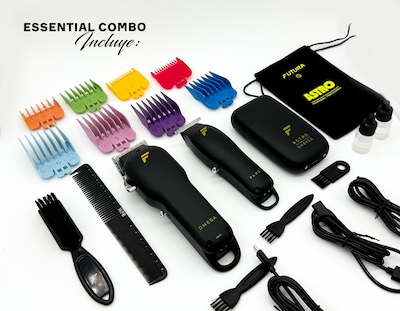 Foto 7 | Essential Combo Old Scull Clipper, Trimmer + Shaver Barberia