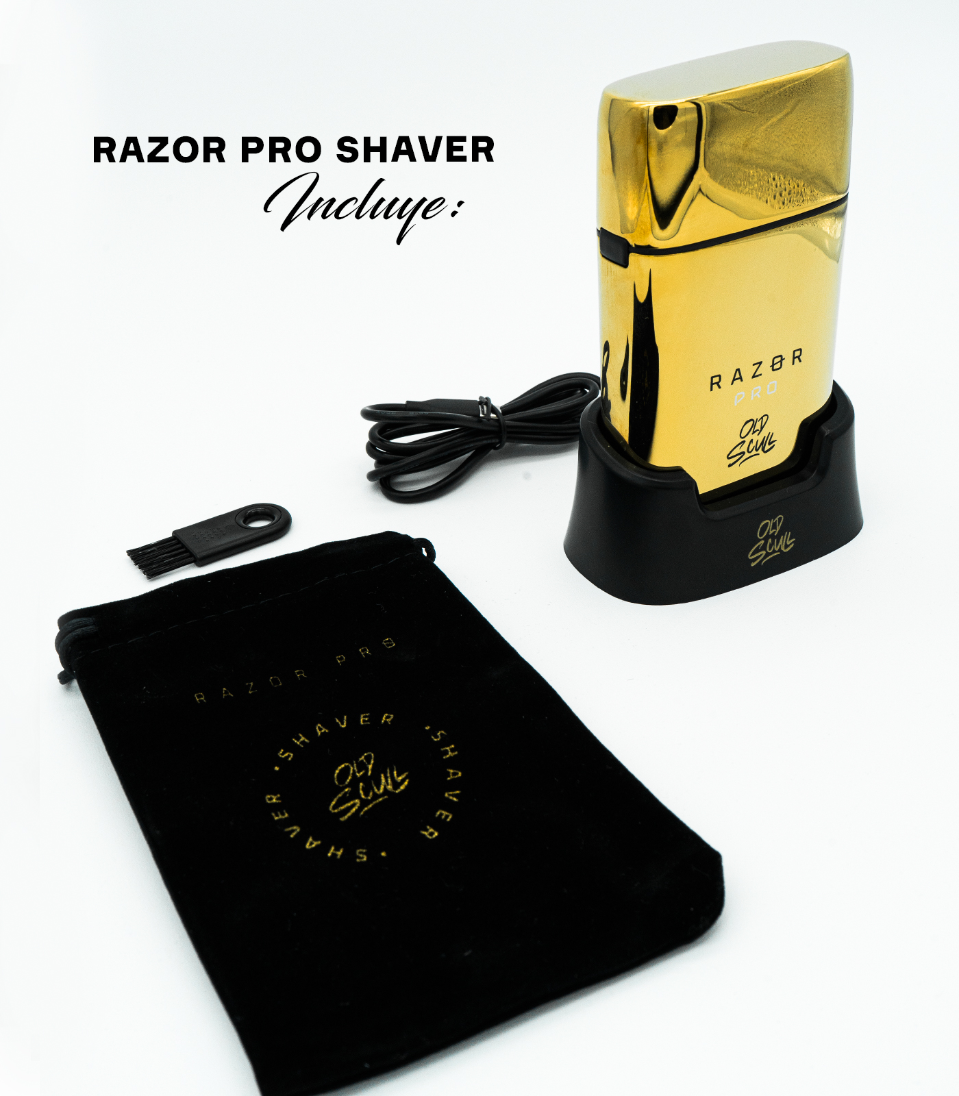 Foto 4 pulgar | Razor Pro Shaver Old Scull Rasuradora De Uso Profesional