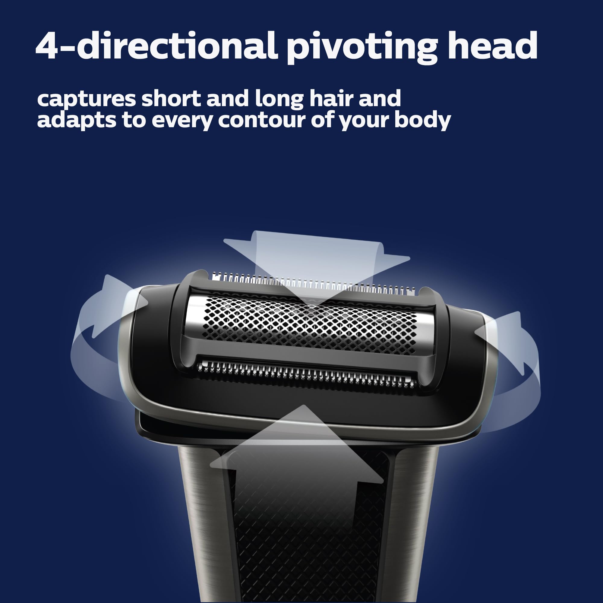 Foto 6 | Recortadora Y Afeitadora Bodygroom Series 7000 A Prueba De Ducha Philips - Venta Internacional.