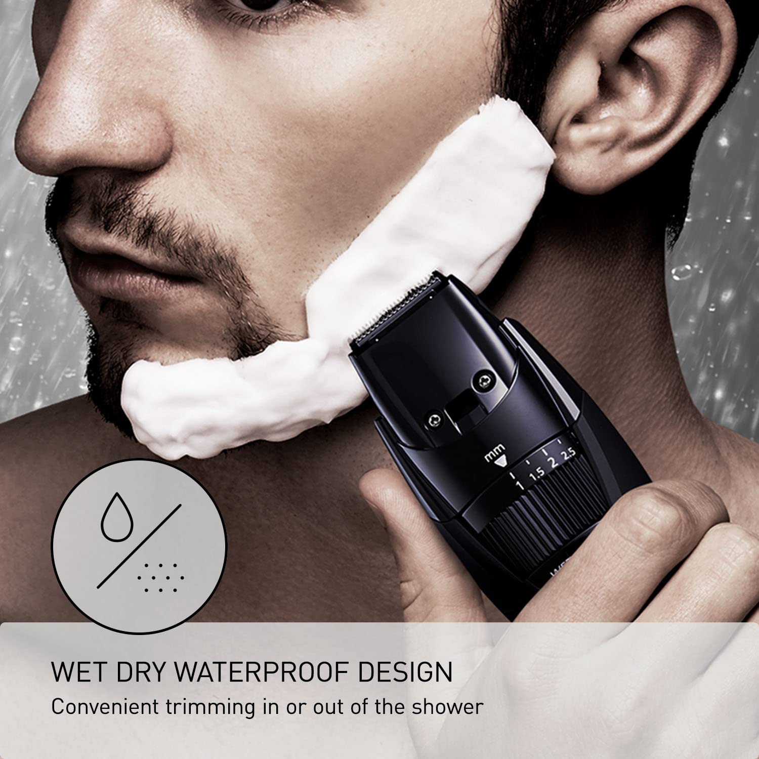 Foto 5 pulgar | Recortadora De Barba Panasonic Er-gb42-k Inalámbrica Para Hombre, Color Negro - Venta Internacional.
