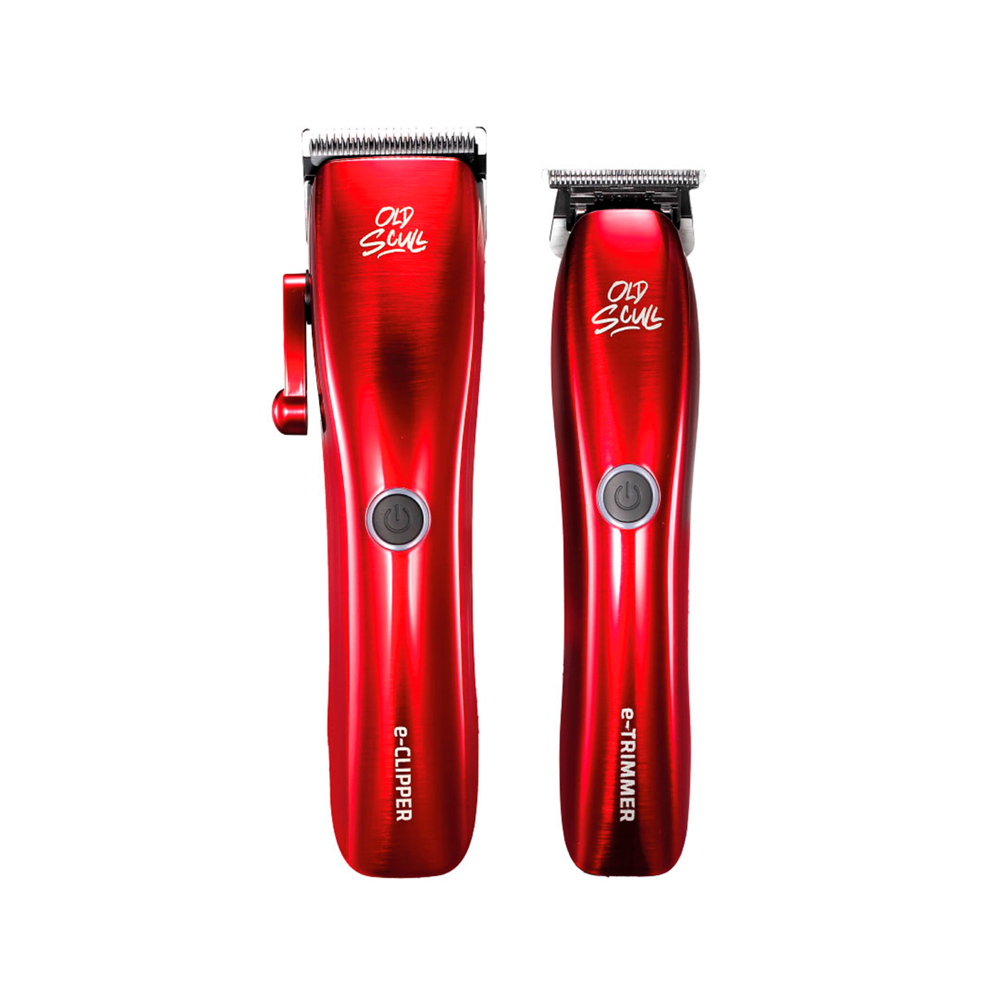 Expert Combo Red Fury Old Scull Neo E-clipper + E-trimmer Barberia