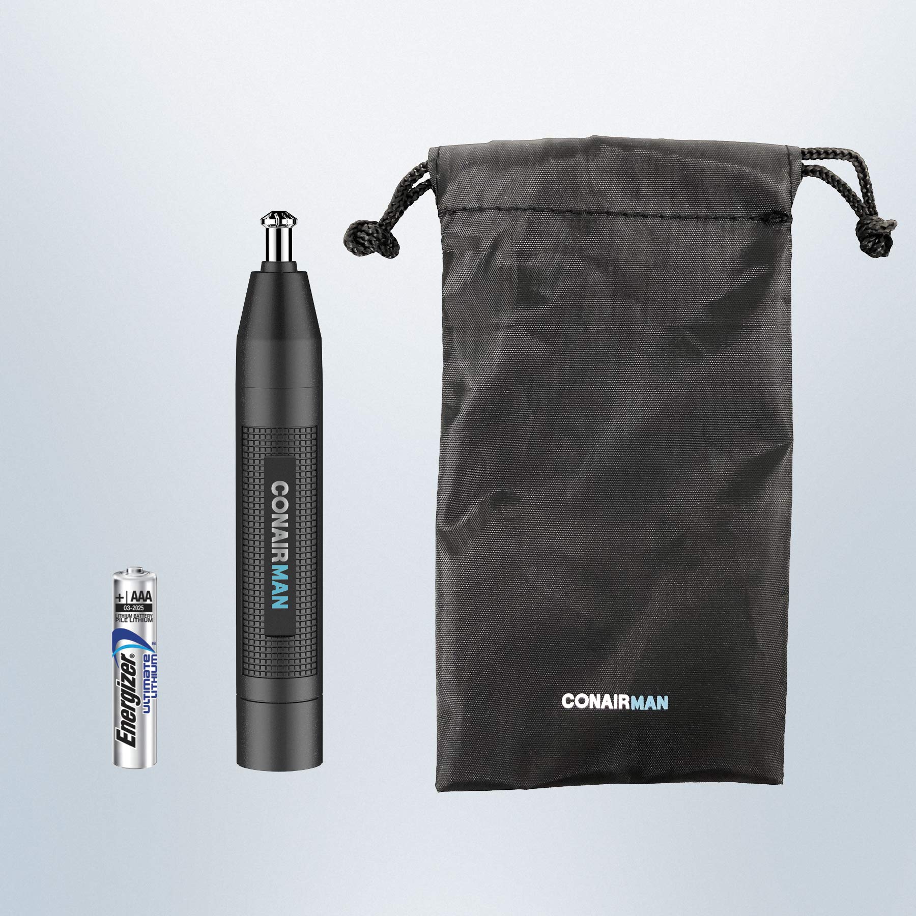 Foto 5 pulgar | Recortadora De Vello Nasal Conairman Para Hombre Con Cuchilla Biselada Y Bolsa - Venta Internacional.