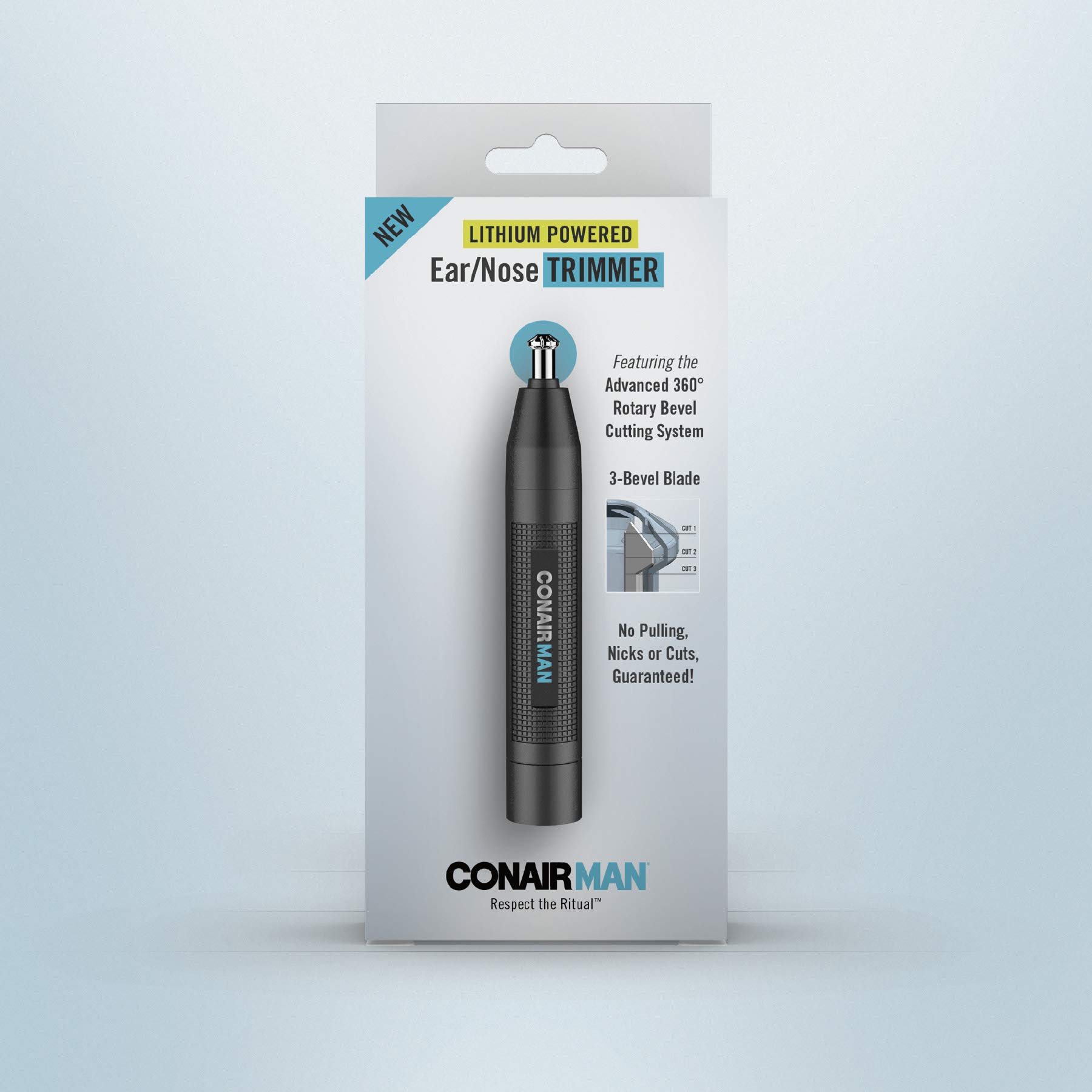Foto 6 pulgar | Recortadora De Vello Nasal Conairman Para Hombre Con Cuchilla Biselada Y Bolsa - Venta Internacional.