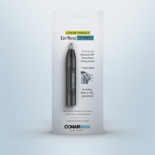 Foto 6 | Recortadora De Vello Nasal Conairman Para Hombre Con Cuchilla Biselada Y Bolsa - Venta Internacional.