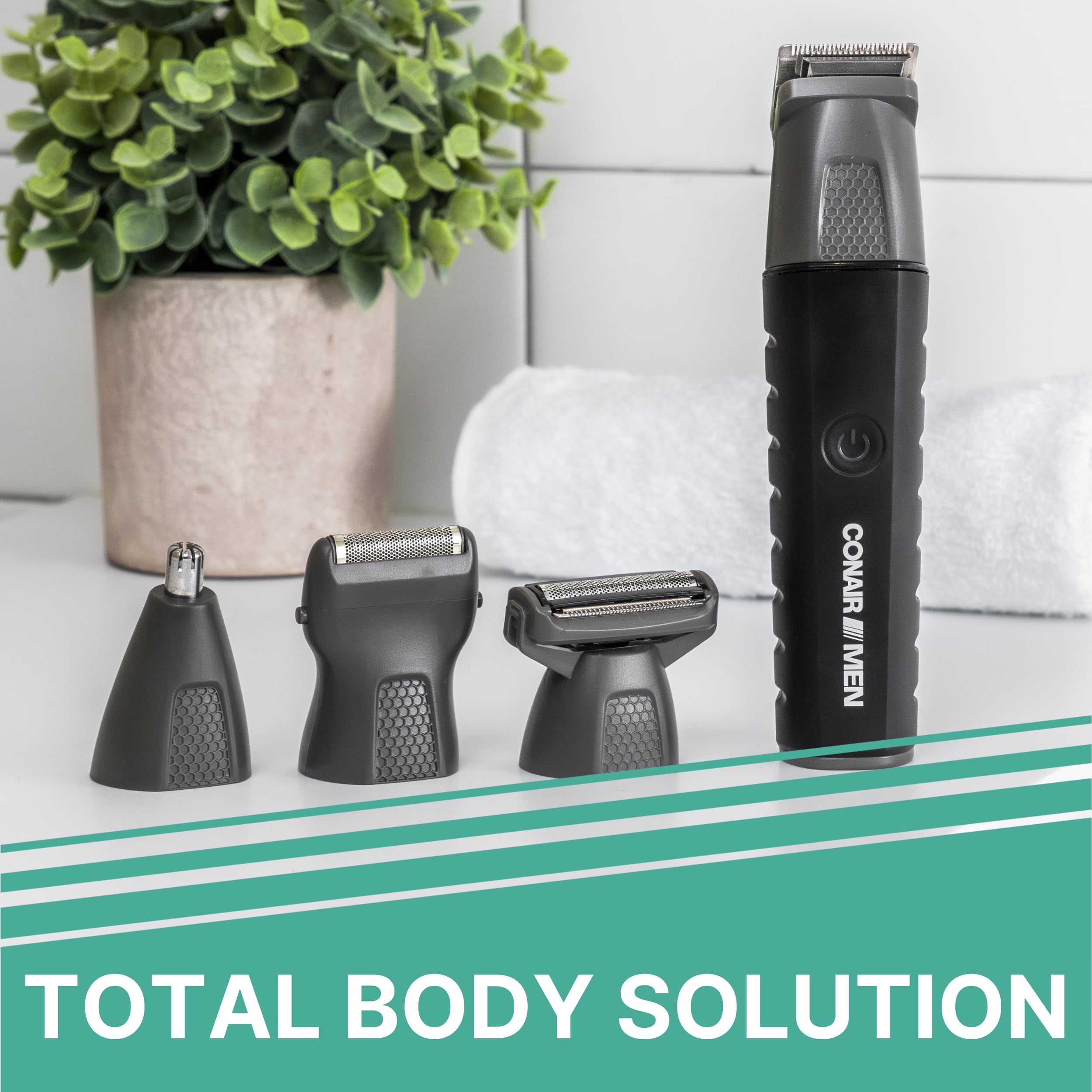 Foto 8 pulgar | Trimmer Nariz + Barba  + Vello Corporal Conair Men Todo en Uno para Hombre - Venta Internacional