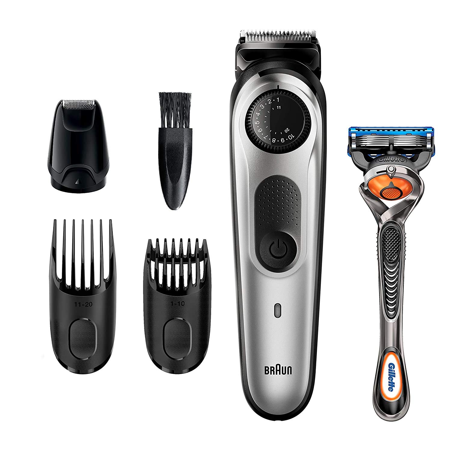 Foto 2 pulgar | Recortadora De Barba Braun Inalámbrica Y Recargable Para Hombre - Venta Internacional.