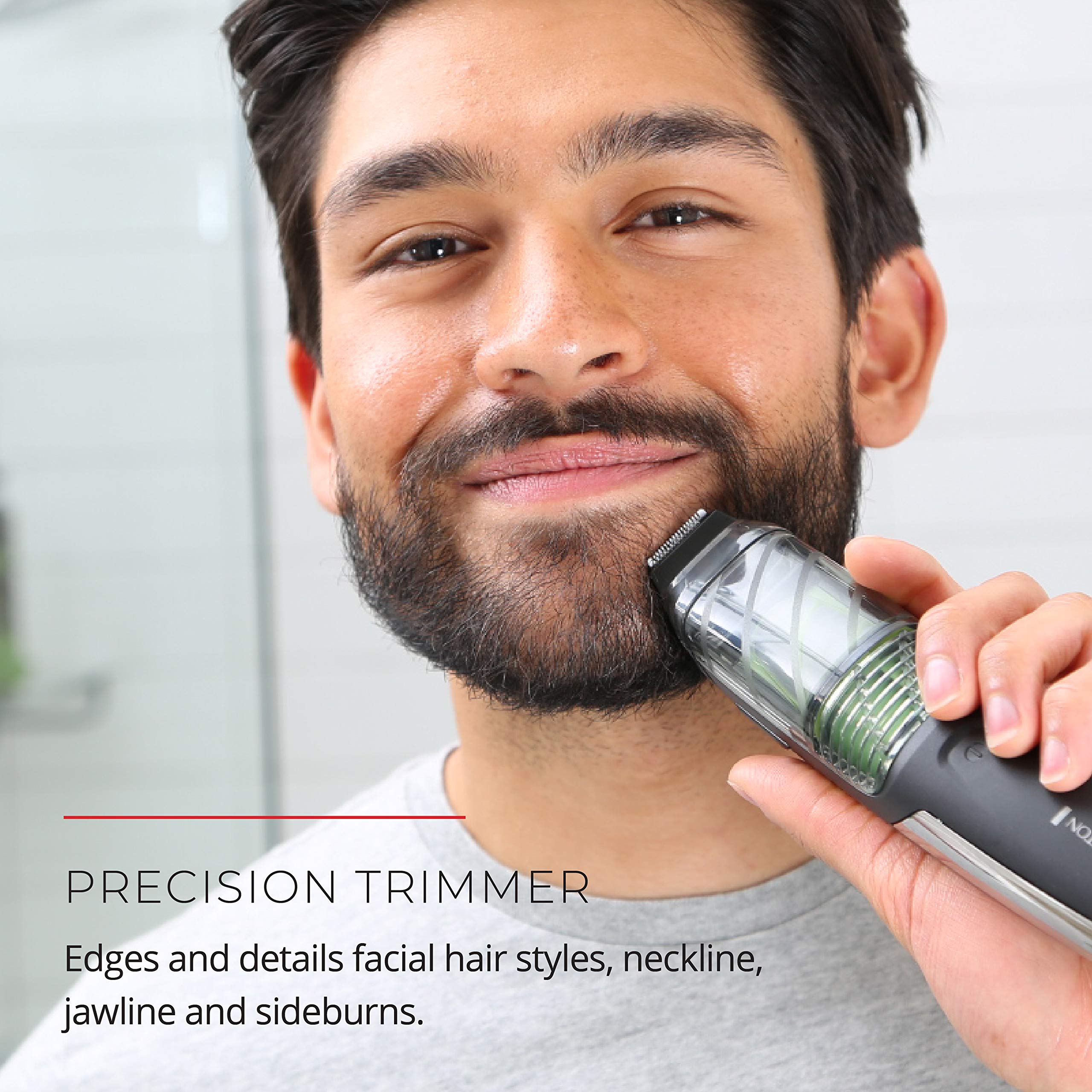 Foto 4 pulgar | Recortadora De Barba Remington Vacuum, 13 Ajustes De Longitud - Venta Internacional.