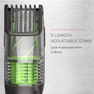 Foto 5 | Recortadora De Barba Remington Vacuum, 13 Ajustes De Longitud - Venta Internacional.