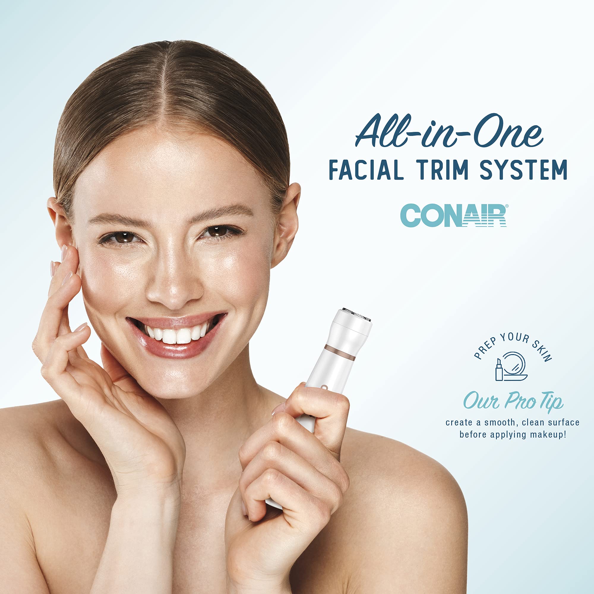 Foto 5 pulgar | Recortadora De Vello Facial Conair All-in-1 Para Mujer - Venta Internacional.